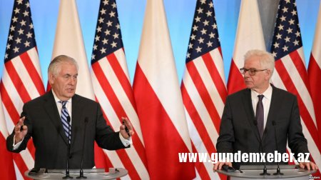 Tillerson: Rusiya enerjini Avropaya qarşı “siyasi alət” kimi istifadə edir