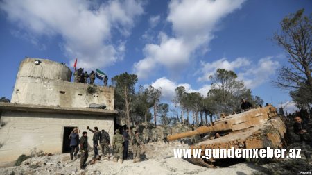 Türkiyə Suriyanın Afrin regionunda YPG-nin hədəflərinə zərbələr endirib