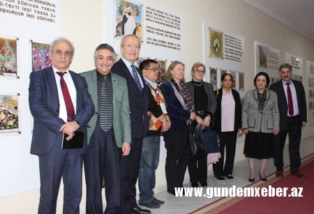 Beynəlxalq konfransın iştirakçıları BSU-da