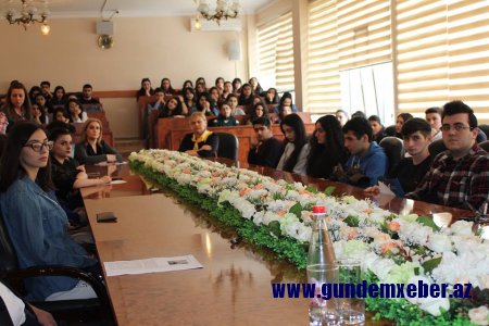 BSU-da Azərbaycanlıların Soyqırımı Gününə həsr olunmuş tədbir keçirilib