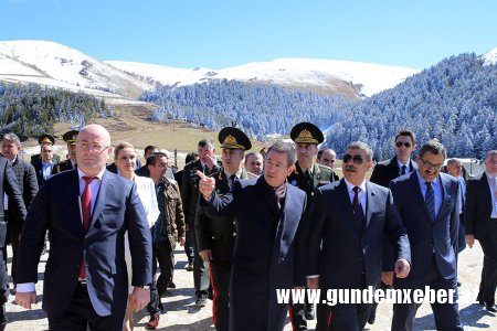 Giresunda Azərbaycan, Türkiyə və Gürcüstan müdafiə nazirlərinin görüşü keçirilib - YENİLƏNİB