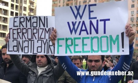 Müxalifətin mitinqi baş tutdu -FOTOLAR