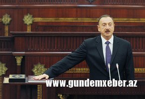 İlham Əliyevin andiçmə mərasimi keçirilir