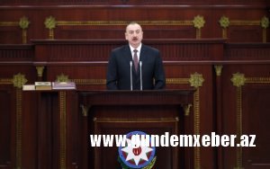 İlham Əliyev rəqiblərinə təşəkkür etdi: “Kifayət qədər sərt tənqid edirdilər...”