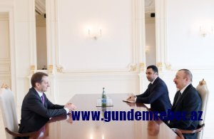 Rusiya Xarici Kəşfiyyat Xidmətinin direktoru İlham Əliyevlə danışıqlarda - TƏCİLİ