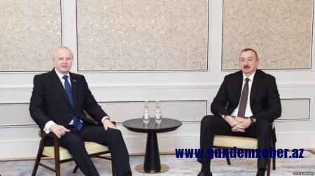 İlham Əliyev Londona səfər edib