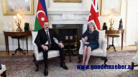 İlham Əliyev Tereza Meylə görüşüb