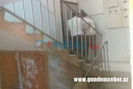 Bakıda banka dollar borcu olan qadın mənzilində ÖZÜNÜ YANDIRMAQ İSTƏYİR - FOTOLAR