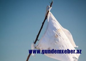 Ermənistan vətəndaşı ağ bayraqla Azərbaycana keçmək istədi