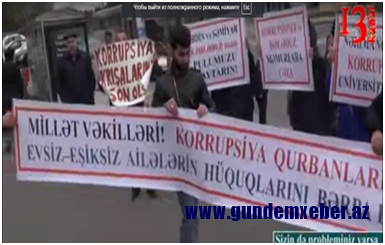 NƏRİMANOV RİH 220-dən ÇOX AİLƏNİN İŞĞALINI BAKI AĞIR CİNAYƏTLƏR MƏHKƏMƏSİNDƏ DAVAM ETDİRİR