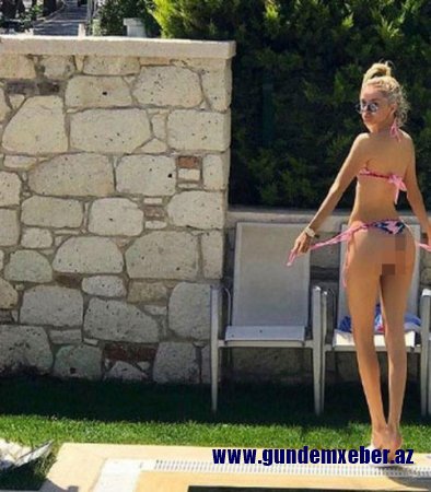 "Belini fotoşopla incəldir" deyənlərə acıq bikinili paylaşım - FOTO
