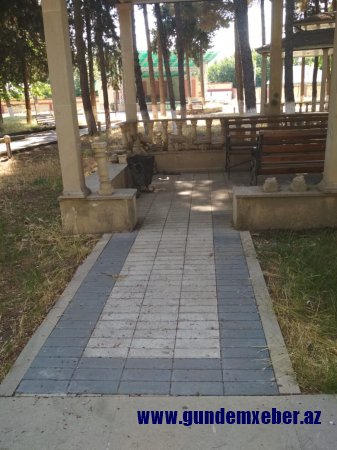 Ənvər Seyidəliyev mədəniyyət və istirahət parkını bərbad vəziyyətə saldırıb- İYRƏNC MƏNZƏRƏ və FOTOLAR