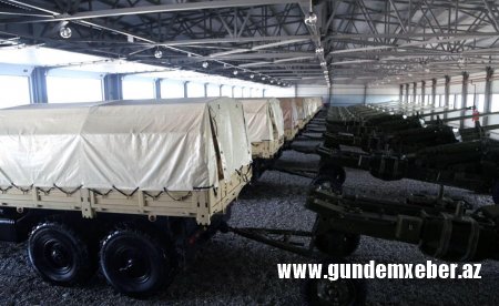 Cəbhə bölgəsində Raket və Artilleriya Qoşunlarının hərbi hissəsinin açılışı olub - FOTOLAR