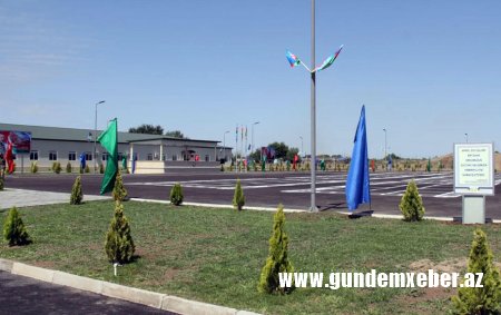 Cəbhə bölgəsində Raket və Artilleriya Qoşunlarının hərbi hissəsinin açılışı olub - FOTOLAR