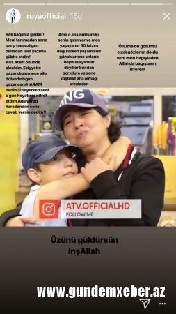 Röya Aygünü bağışladı - “O an gözlərim doldu” (FOTO)