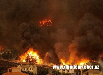 ABŞ-da meşə yanğınları tüğyan edir