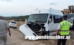 Dağıstana işləməyə gedən azərbaycanlılar qəzaya düşdü: 2 ölü, 10 yaralı