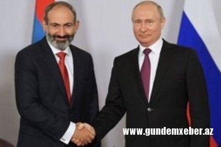 Paşinyan: “Putini başqa cür təsəvvür edirdim...”