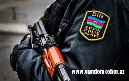 Gəncədə qanunsuz aksiyanın qarşısı alınıb - İki polis xəsarət alıb