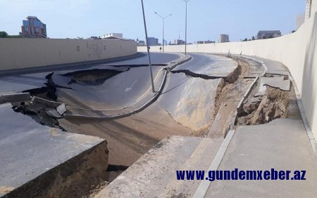 "Metropoliten" "Azəravtoyol"un yalanını üzə çıxardı: "Yolun çökməsi bizlik deyil"
