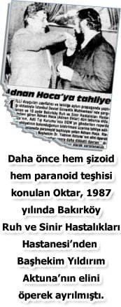 Adnan Oktarın “dəlilik kağızları” üzə çıxdı