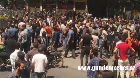 İranın müxtəlif şəhərlərində etirazlar keçirildiyi bildirilir