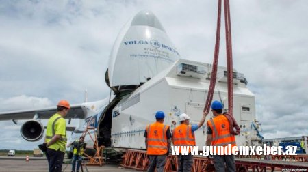 Azərbaycanın geostasionar peyki Fransa Qvianasındakı kosmodroma çatdırılıb