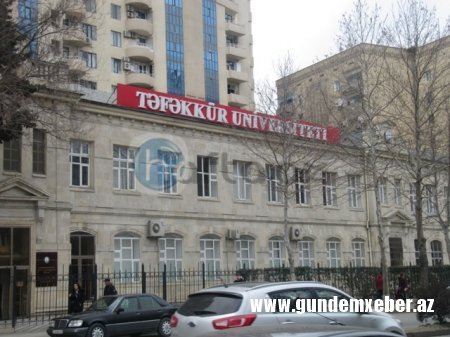 "Təfəkkür" Universitetilə bağlı ilginc iddia...