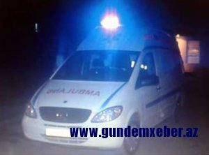 Sumqayıtda sərnişin avtobusu yük maşını ilə toqquşub