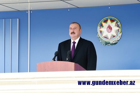 Prezident İlham Əliyev gənc əsgərlərin andiçmə mərasimində iştirak edib - YENİLƏNİB