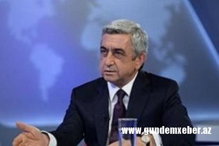 Serj Sarkisyan silahdaşları ilə toplantı keçirdi
