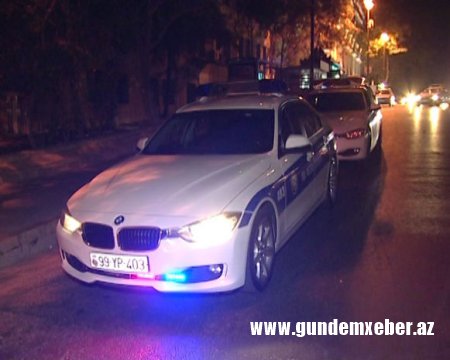 Bakıda gecə reydi: sərxoş xanımlar saxlanıldı - VİDEO