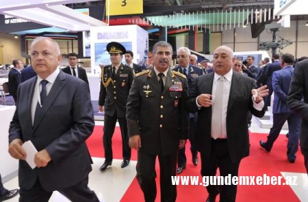 Zakir Həsənov “ADEX-2018”də - FOTO