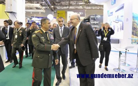 Zakir Həsənov “ADEX-2018”də - FOTO