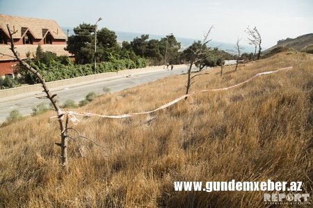 Qərargah: Badamdar sürüşmə zonasında üst hissədəki evlərin divarlarında uçqunlar davam edəcək
