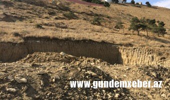 ​Sürüşmə zonasında çatlar genişlənib - SON DURUM