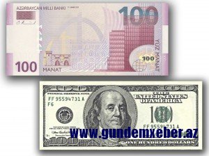 Dolların sabaha olan məzənnəsi