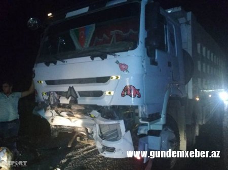BƏRDƏDƏ AĞIR YOL QƏZASI NƏTİCƏSİNDƏ ÖLƏNLƏRİN SAYI 4 NƏFƏRƏ ÇATIB - FOTO - YENİLƏNİB