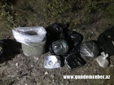 İrandan gətirilən narkotik maddə və psixotrop dərmanlar götürülüb