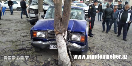 Tovuzda yol qəzası baş verib, yaralılar var - FOTO