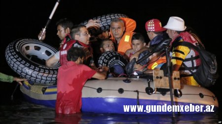 Bodrum şəhəri yaxınlığında qayıq batıb