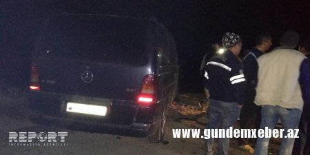  Tovuzda yol qəzası baş verib, xəsarət alan var - FOTOLAR