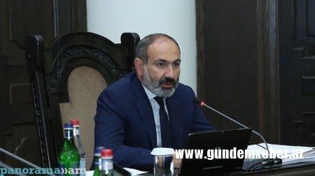 Paşinyan işğal altında olan Dağlıq Qarabağa gəlib
