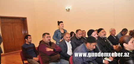 İradə Gülməmmədova Qobu qəsəbəsində növbəti səyyar qəbul keçirdi  - FOTOLAR