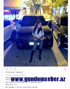 PƏRVIN SOYUQ HAVADA ELƏ GEYINDI KI… – ALT PALTARI GÖRÜNDÜ – FOTO 