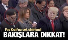 Mərakeş kralının yatması, Trampı qəzəbləndirdi!