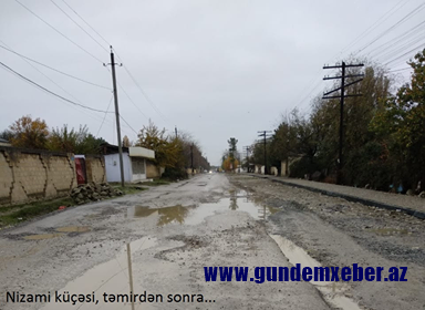 Şabran icra hakimiyyətindən əcaib abadlıq  və yol təmiri-FOTO REPORTAJ
