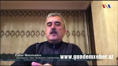 Etibar Məmmədov: Siyasi elita milli hərəkata qoşulmadı, gəncləri isə səriştəsizlikdə ittiham etdilər