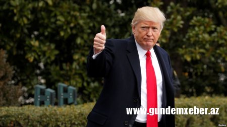 Tramp prezident kimi özünə 5 plyus verir