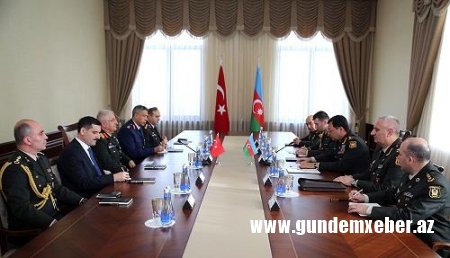 Azərbaycan və Türkiyə Baş Qərargah rəisləri görüşdü – Foto